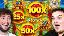 $10,000 BONUS BUY ON GATES OF OLYMPUS SUPER SCATTER!