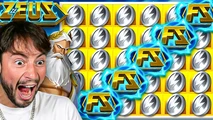 5 SCATTER BONUS ON ZE ZEUS! (RECORD WIN)