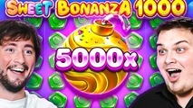 RARE BIG WIN ON SWEET BONANZA 1000!