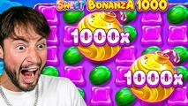TWO 1000X BOMBS IN ONE SWEET BONANZA 1000 BONUS!