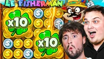 RARE DOUBLE 10X CLOVERS ON LE FISHERMAN!
